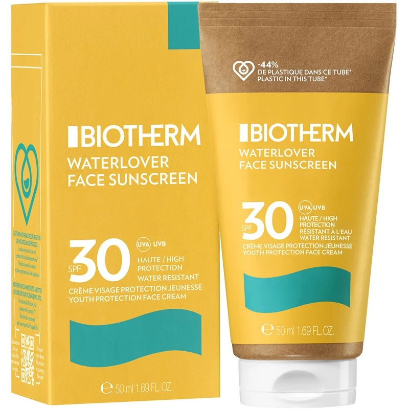 Biotherm Waterlover Face Sunscreen SPF 30 - 50 Ml 4 Biotherm Waterlover Face Sunscreen SPF 30 - 50 Ml - Billede 2