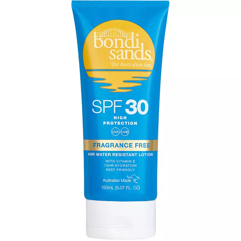 Bondi Sands Fragrance Free Sunscreeen Lotion SPF 30+ - 150 Ml 3 Bondi Sands Fragrance Free Sunscreeen Lotion SPF 30+ - 150 Ml