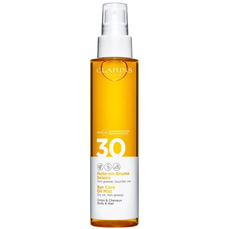 Clarins Sun Care Body & Hair Oil Mist SPF 30 - 150 Ml 3 Clarins Sun Care Body & Hair Oil Mist SPF 30 - 150 Ml