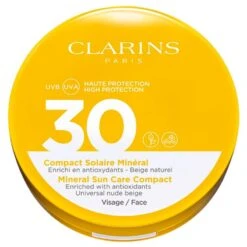 Clarins Sun Care Face Mineral Compact SPF 30 - 11,5 Ml Universal Nude Beige