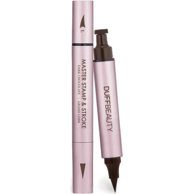 DUFFBEAUTY Master Stamp & Stroke Eyeliner Dark Chocolate - Grand 12mm 6 DUFFBEAUTY Master Stamp & Stroke Eyeliner Dark Chocolate - Grand 12mm - Billede 4