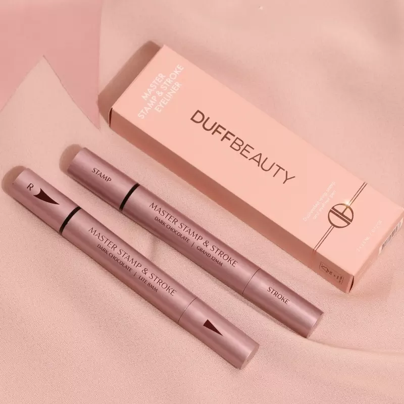 DUFFBEAUTY Master Stamp & Stroke Eyeliner Dark Chocolate - Grand 12mm 12 DUFFBEAUTY Master Stamp & Stroke Eyeliner Dark Chocolate - Grand 12mm - Billede 10