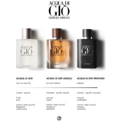 Giorgio Armani Acqua Di Giò Absolu Pour Homme EDP 125 Ml -Clarins Beauty Butik giorgio armani acqua di gio absolu pour homme edp 125 ml 1582187363