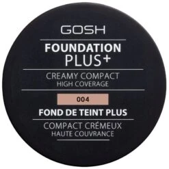 GOSH Foundation Plus+ Creamy Compact 9 Gr. - 004 Natural 9 GOSH Foundation Plus+ Creamy Compact 9 Gr. - 004 Natural -Clarins Beauty Butik gosh foundation plus creamy compact 9 gr 004 natural 1612250207