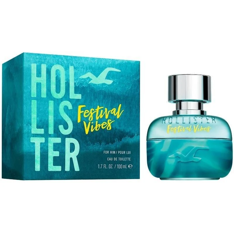 Hollister Festival Vibes For Him EDT 100 Ml 4 Hollister Festival Vibes For Him EDT 100 Ml - Billede 2