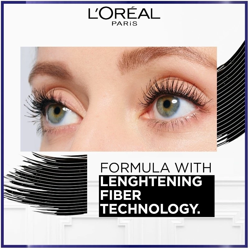 L’Oréal Paris L'Oréal Paris Cosmetics Pro XXL Mascara Extension 12 Ml - Black 8 L’Oréal Paris L'Oréal Paris Cosmetics Pro XXL Mascara Extension 12 Ml - Black - Billede 6
