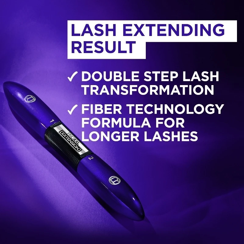 L’Oréal Paris L'Oréal Paris Cosmetics Pro XXL Mascara Extension 12 Ml - Black 9 L’Oréal Paris L'Oréal Paris Cosmetics Pro XXL Mascara Extension 12 Ml - Black - Billede 7