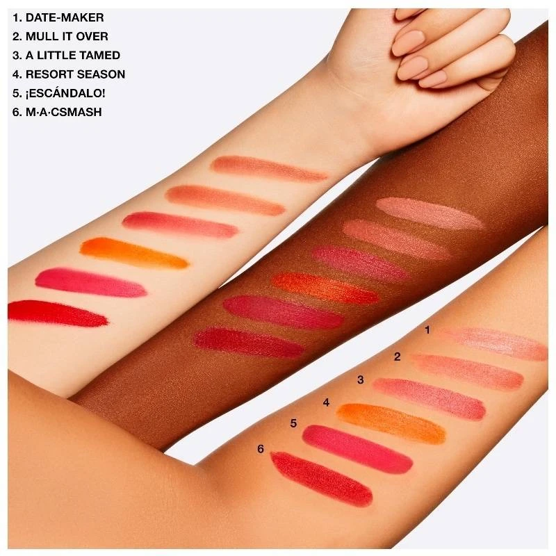 MAC Powder Kiss Liquid Lipcolour 3 Gr. - A Little Tamed 9 MAC Powder Kiss Liquid Lipcolour 3 Gr. - A Little Tamed - Billede 7