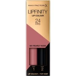 Max Factor Lipfinity Lip Colour 24 Hrs - 001 Pearly Nude