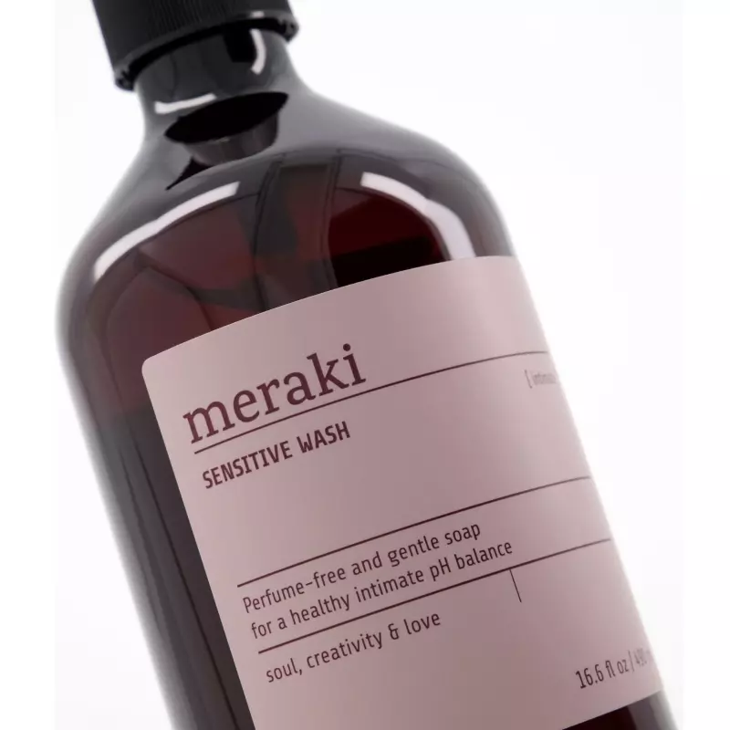 Meraki Sensitive Wash Intimate 490 Ml 4 Meraki Sensitive Wash Intimate 490 Ml - Billede 2