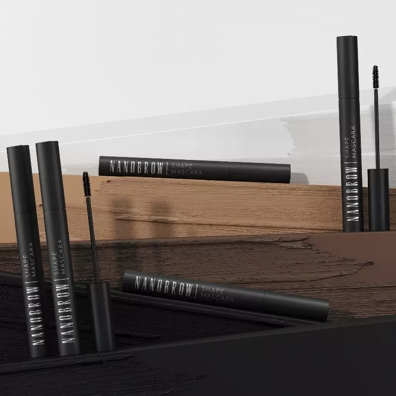 Nanobrow Shape Mascara 7 Ml - Black 5 Nanobrow Shape Mascara 7 Ml - Black - Billede 3
