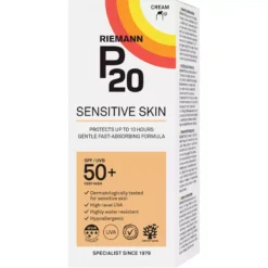 P20 Riemann Sensitive Skin Sun Protection Cream SPF 50+ - 200 Ml -Clarins Beauty Butik p20 riemann sensitive skin sun protection cream spf 50 200 ml 1675925077