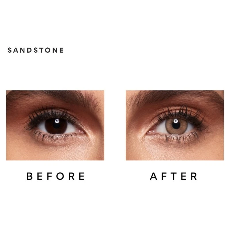 SWATI Cosmetics 1 Month Lenses - Sandstone 4 SWATI Cosmetics 1 Month Lenses - Sandstone - Billede 2