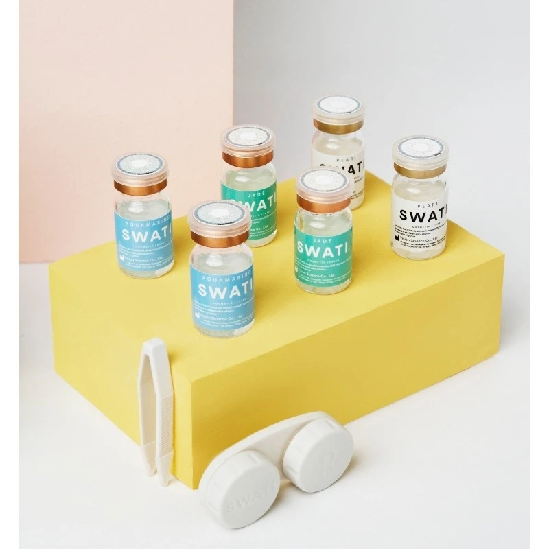 SWATI Cosmetics 6 Months Lenses - Aquamarine 7 SWATI Cosmetics 6 Months Lenses - Aquamarine - Billede 5