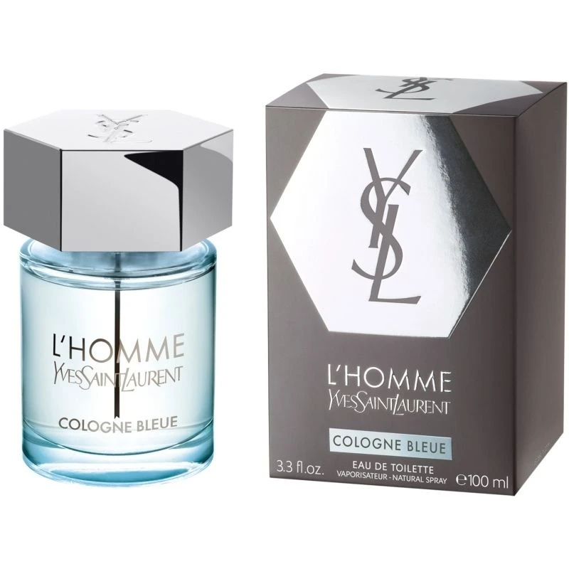 Yves Saint Laurent YSL L'Homme Cologne Bleue EDT Men 100 Ml 4 Yves Saint Laurent YSL L'Homme Cologne Bleue EDT Men 100 Ml - Billede 2